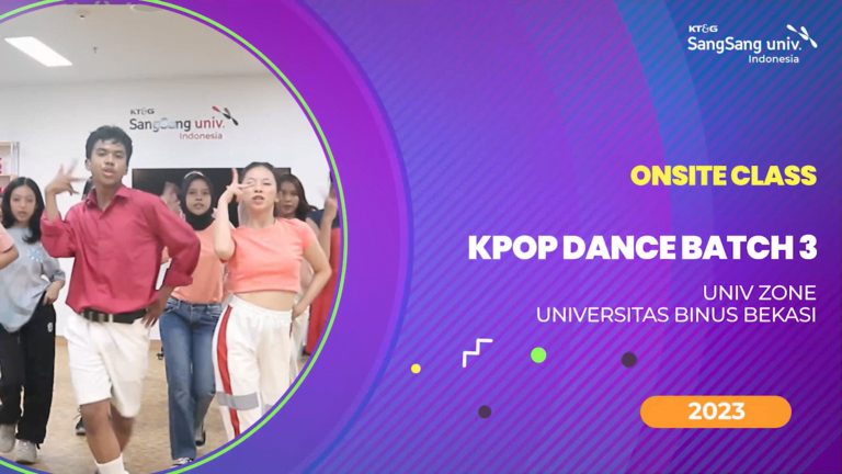 K-Pop Dance Class - BINUS Bekasi